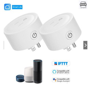 Ổ Cắm Điện Điều Khiển Qua Điện Thoại Thông Minh, App Tuya Hoặc Smart Life, 100V 220V-10A