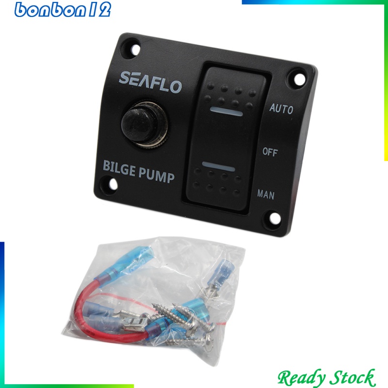 Bảng Công Tắc Bơm 3 Chiều Tự Động Tắt / Mở Kèm Cầu Chì | BigBuy360 - bigbuy360.vn