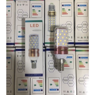 Bóng đèn Led Bắp Ngô 3 Chế Độ 12w E27 E14