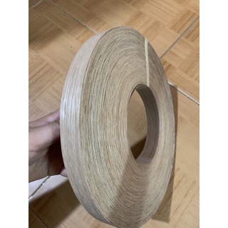 nẹp chỉ gỗ, chỉ dán cạnh veneer walnut lạng gỗ.