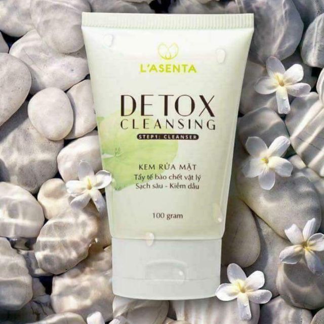 Sửa rửa mặt bùn khoáng lasenta