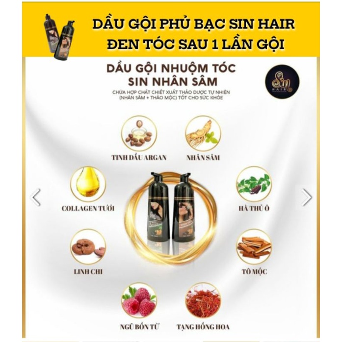 DẦU GỘI PHỦ BẠC