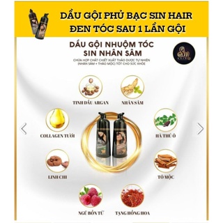 Dầu gội phủ bạc