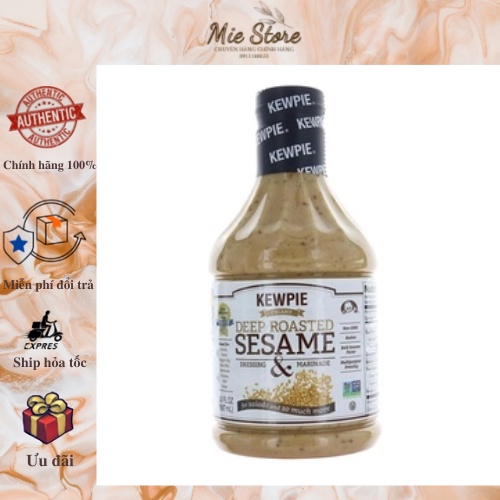 Sốt mè rang Kewpie Deep Roasted Sesame của Mỹ date 4/2023 hương vị đậm đà đặc trưng vị mè rang thơm ngon
