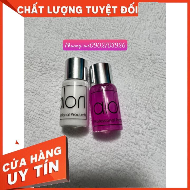 Bộ 2 Chai gel Uốn Mi Alori mau  quăn   giữ nếp lâu shop có bán le từng chai