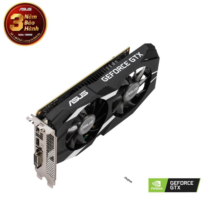 Card màn hình / VGA ASUS DUAL GTX 1650-4G (4GB GDDR5, 128-bit, DVI+HDMI+DP)