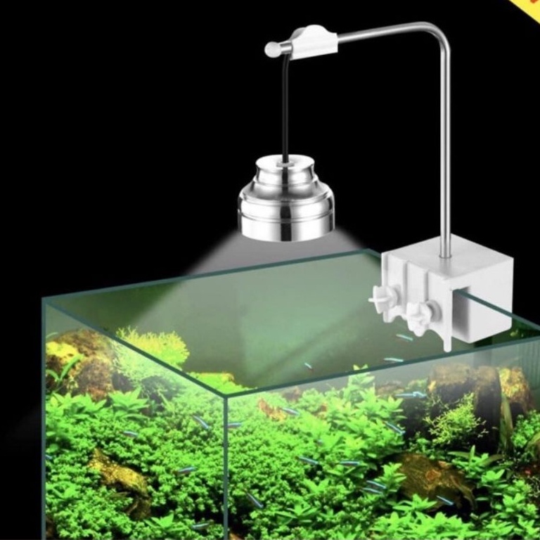 Led Kẹp Xinma 3W Ánh Sáng Trắng và RGB | Đèn LED Chuyên Dùng Cho Bể Thuỷ Sinh Mini