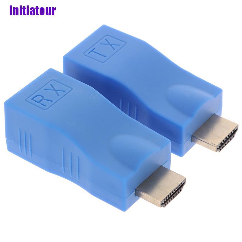 Set 2 Đầu Chuyển Đổi 1080p Hdmi Sang Rj45 Cat 6 Network Lan Ethernet | BigBuy360 - bigbuy360.vn