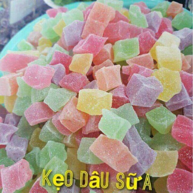 { 500G} KẸO DẺO SỮA DÂU ĐÀ LẠT 🌲🍓