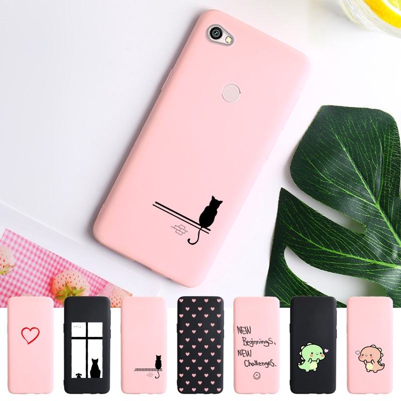 Ốp Điện Thoại Silicon Họa Tiết Hoạt Hình Macaron Dễ Thương Cho Xiaomi Redmi Note 5a Prime Redmi Y1 32gb 64gb 5.5 Inch