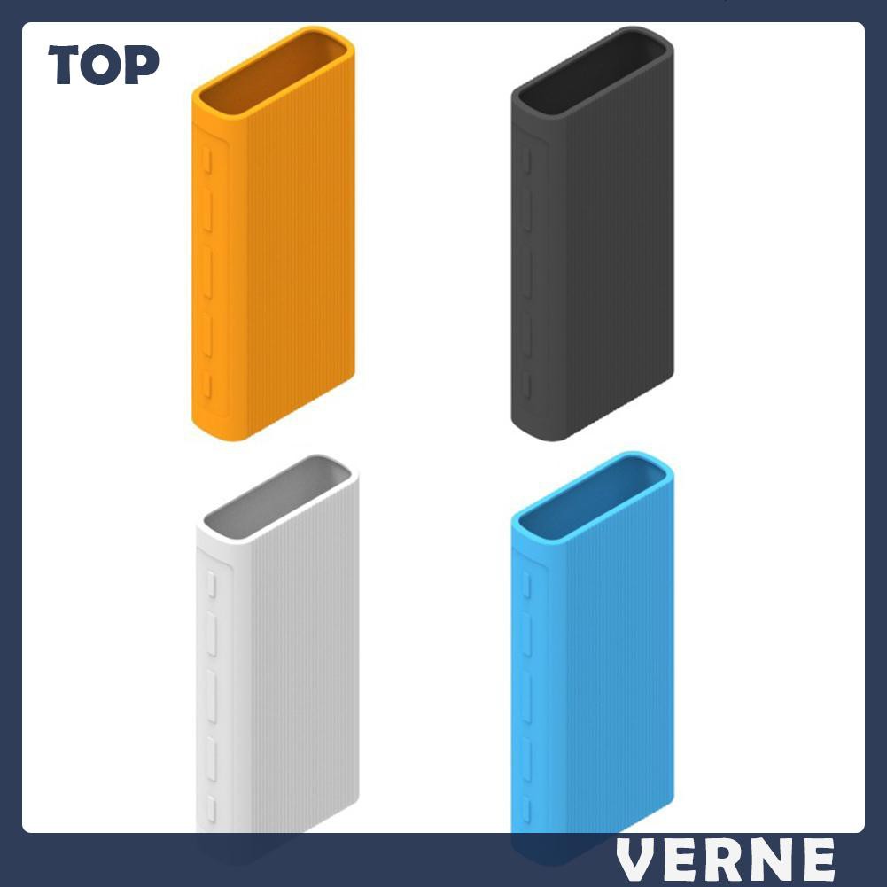 Vỏ Sạc Dự Phòng Verne Silicone 20000mah Cho Xiaomi Power Bank 3