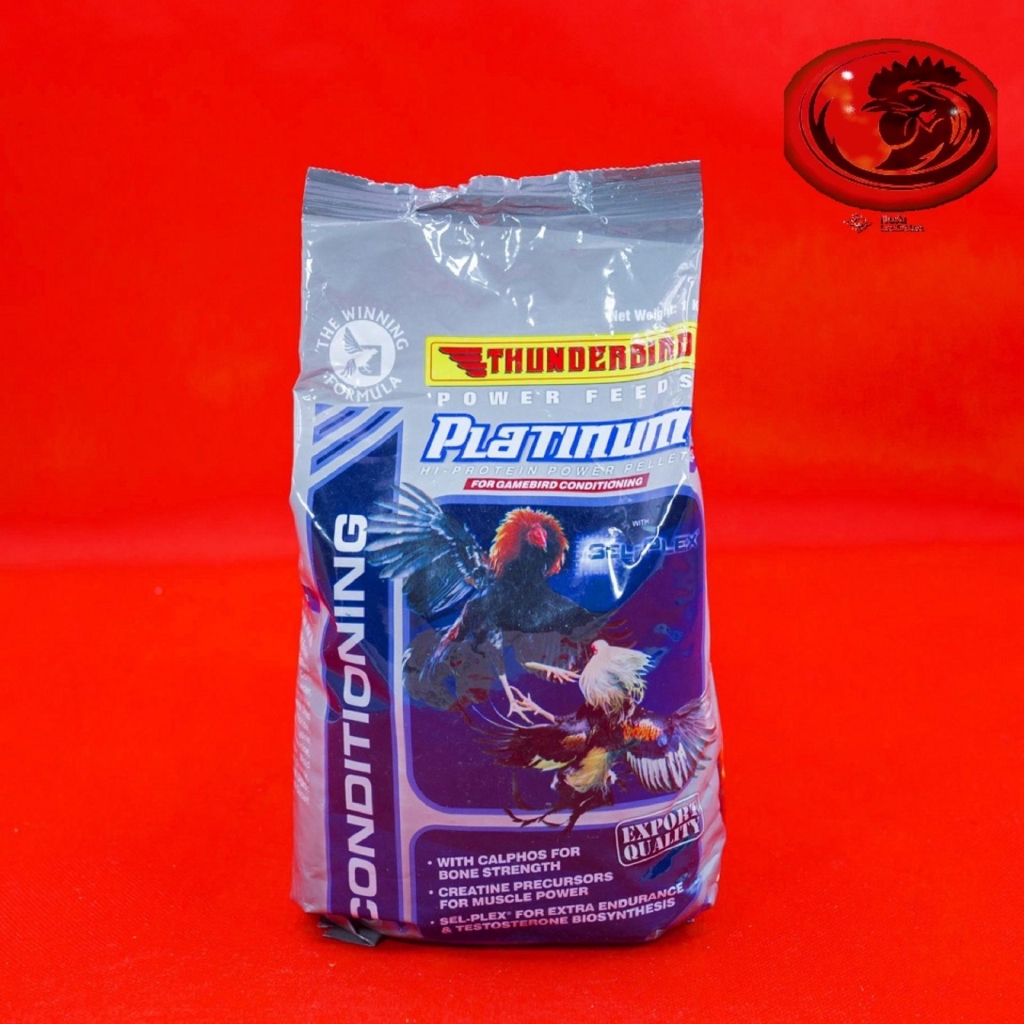 CÁM Thunderbird PLATIUM dành cho gà chế độ đá 1 KG - Thuốc gà đá A Long