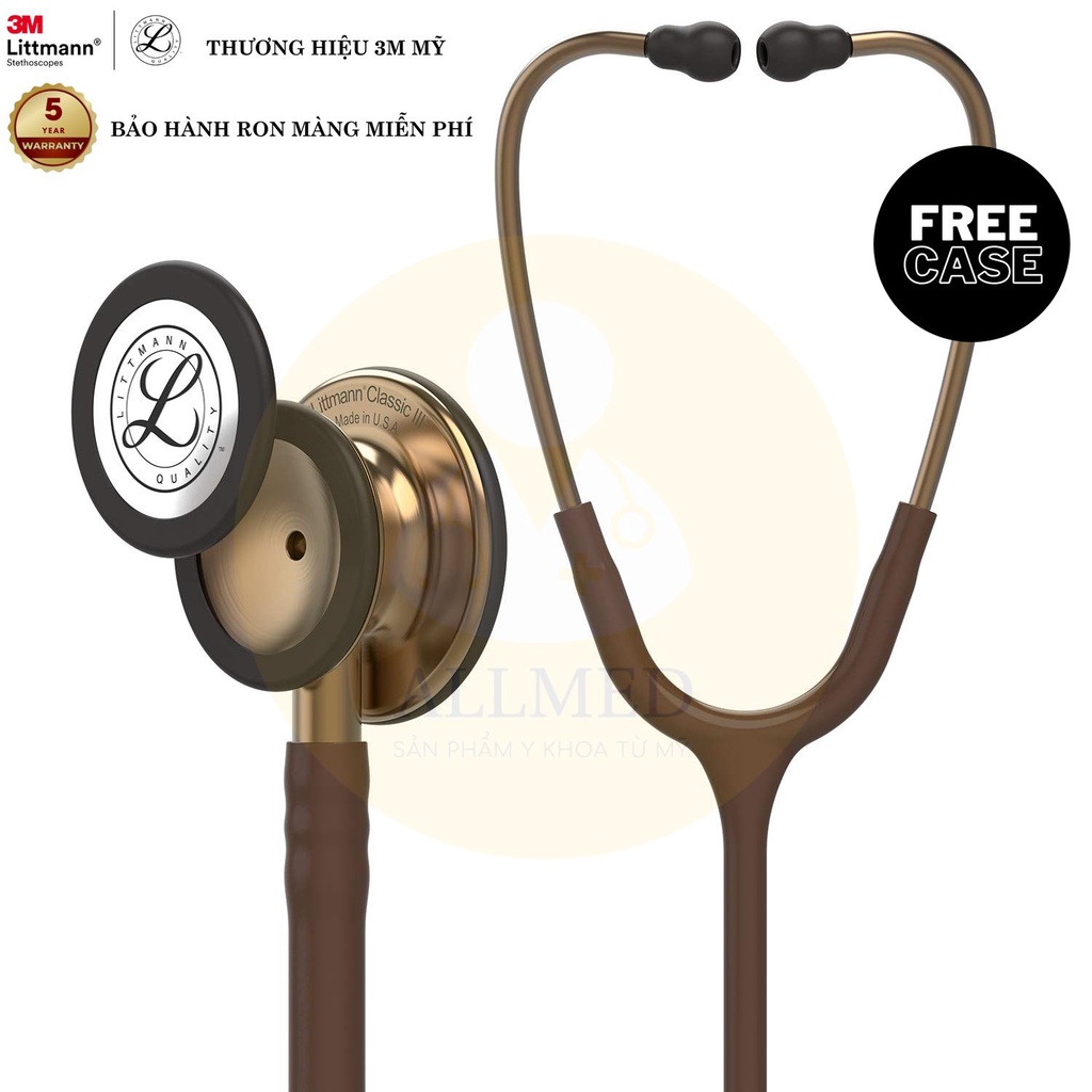 Ống nghe Littmann® Classic III ™ màu Chocolate Copper (Special) 5809