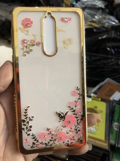 Ốp lưng Nokia 8 dẻo in hoa