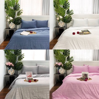 BỘ CHĂN GA GỐI VẢI COTTON TRƠN/ SỌC - HÀNG CAO CẤP (ẢNH THẬT TỰ CHỤP)