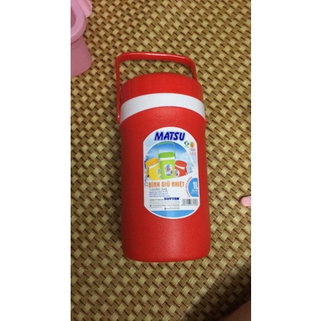 BÌNH NHỰA ĐỰNG NƯỚC GIỮ NHIỆT GIỮ ĐÁ 1 LÍT DUY TÂN