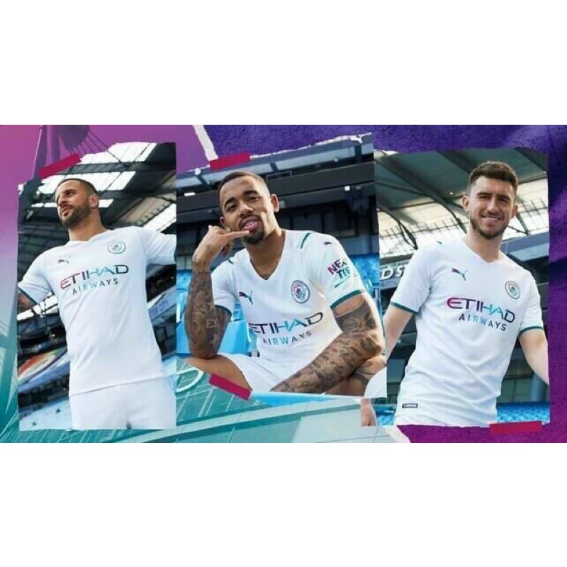 Áo bóng đá Man City 2021-2022, áo đá banh MC Fex thái