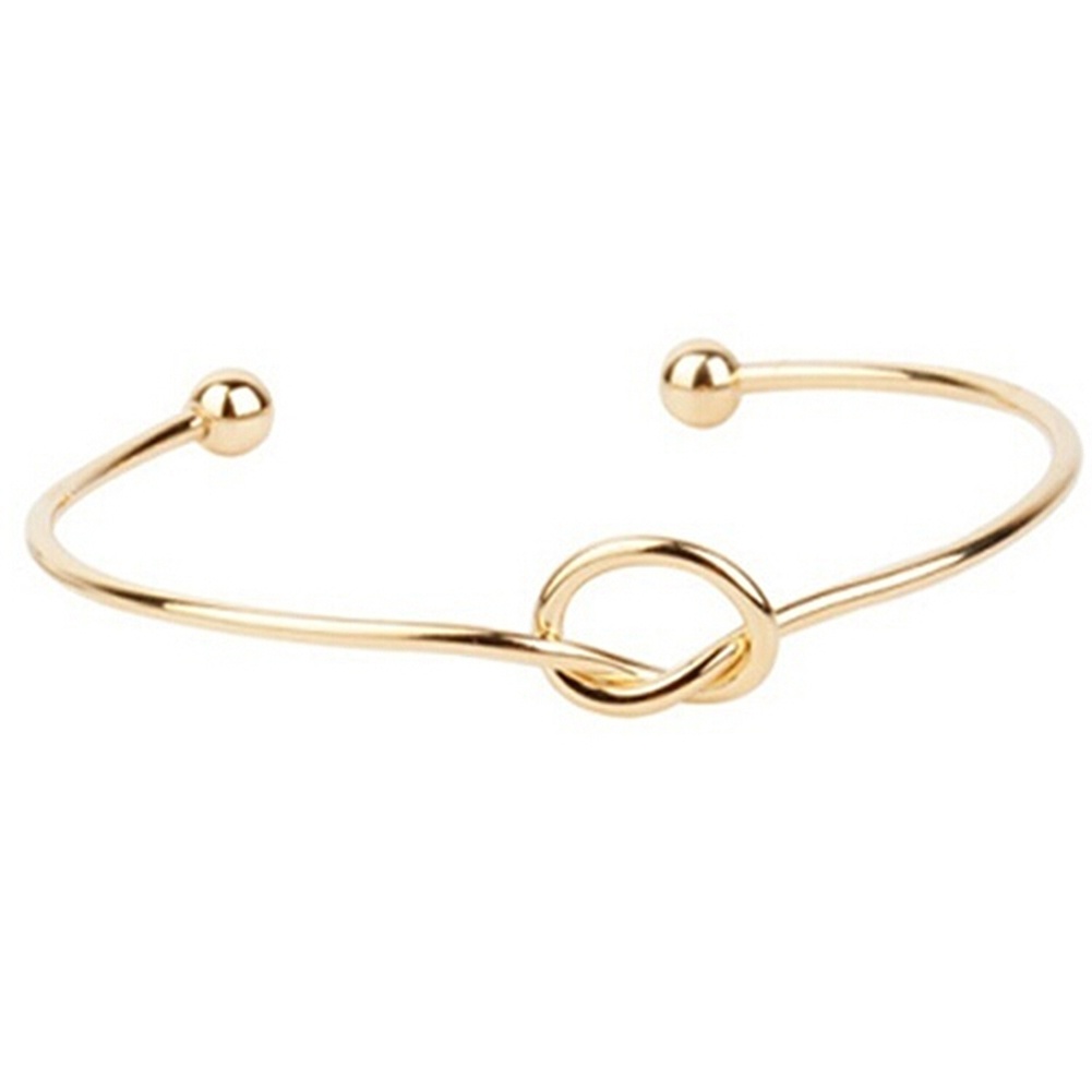 Vòng Tay Hở Họa Tiết Thắt Nút Đơn Giản Thời Trang