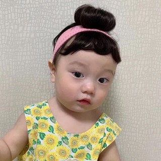 Băng đô tóc giả cho bé cực dễ thương