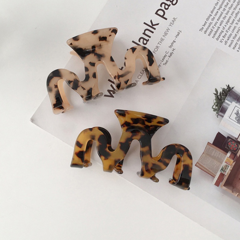 Kẹp Tóc Hình Vỏ Sò Gợn Sóng Cho Rùa / Hình Học