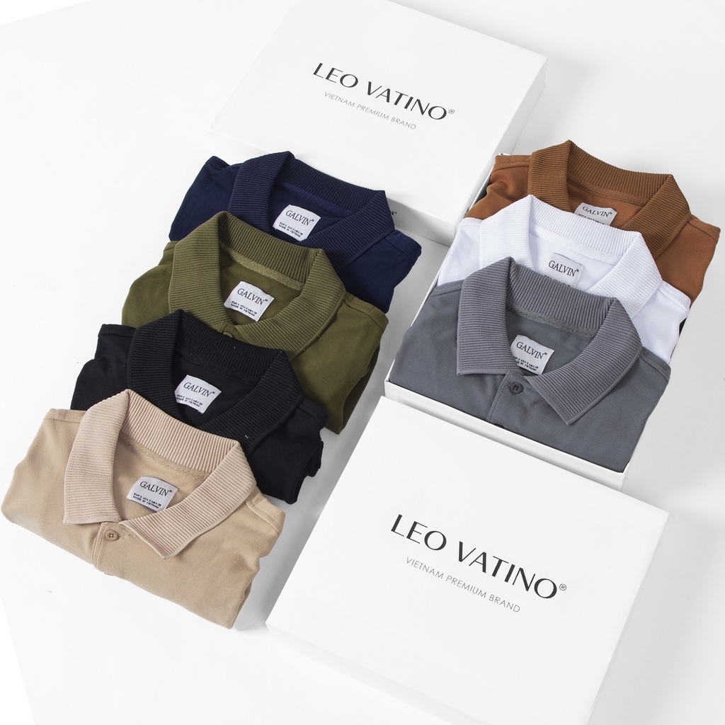 Áo POLO MENWEAR GALVIN vải cá sấu Cotton co giãn 4 chiều bán chạy nhất cho nam giới