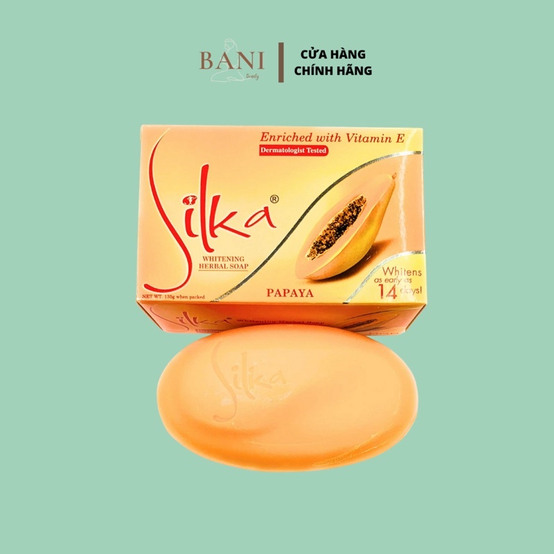 Xà Phòng Đu Đủ Trắng Da Silka Papaya Soap