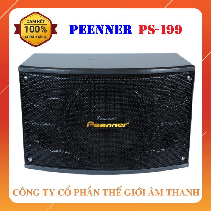 [Freeship] Bộ dàn Karaoke Gia đình Cao cấp Amply Peenner PS4800 - Loa Peenner PS199  - Hàng Chính hãng