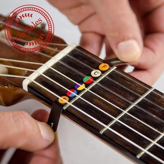 Nhãn dán ghi chú tên nốt nhạc dùng để tự học đàn guitar độc đáo G9T4