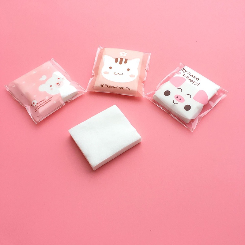 [Hàng mới về] Túi 25 Bông Tẩy Trang Mini Xinh Xắn Nhỏ Gọn Tiện Dụng