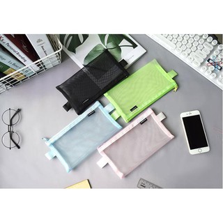 Bóp Viết Lưới Trong Suốt Cỡ Lớn (Hàng có sẵn)