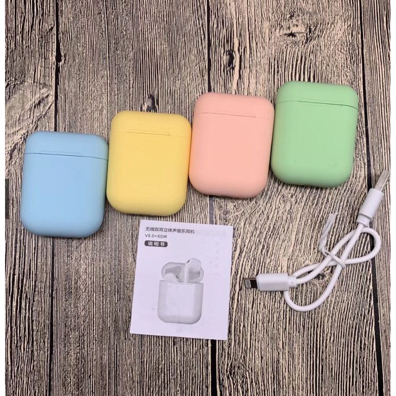 Tai nghe bluetooth 5.0 i12 TWS bảo hành 12 tháng đổi 1 | BigBuy360 - bigbuy360.vn