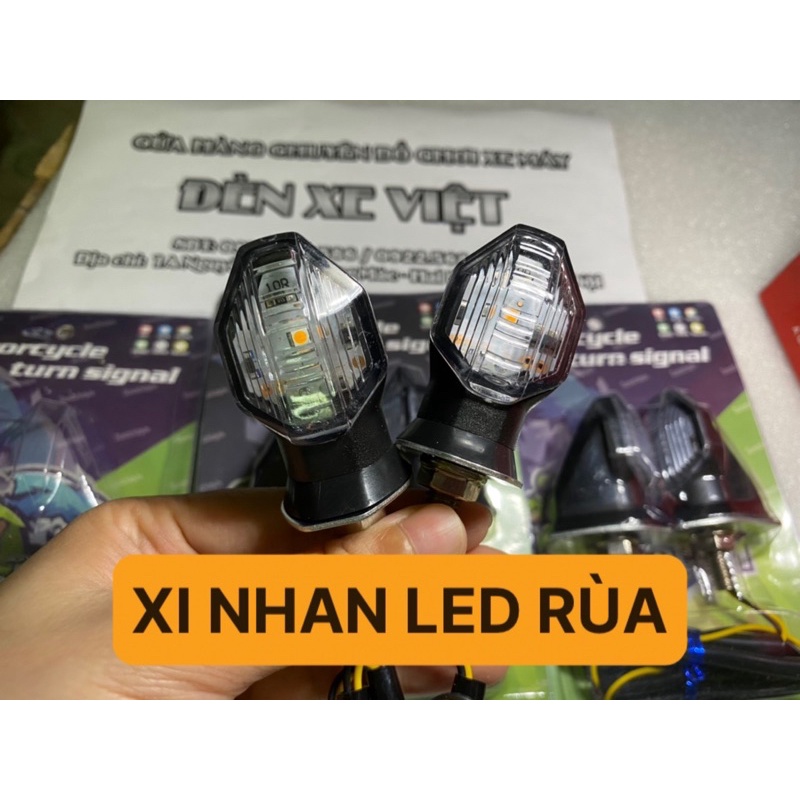 Xi nhan led rùa lắp cho xe máy như winner winner X và rất nhiều dòng xe máy có xi nhan rời khác - Gọn gàng và thời trang