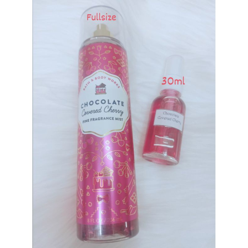 (30ML)XỊT THƠM CHOCOLATE COVERED CHERRY BATH AND BODYWORKS