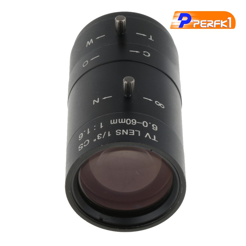 Giá Đỡ Ống Kính 6mm - 60mm 1 / 3 &quot;F1.6 Cho Máy Quay An Ninh Cctv