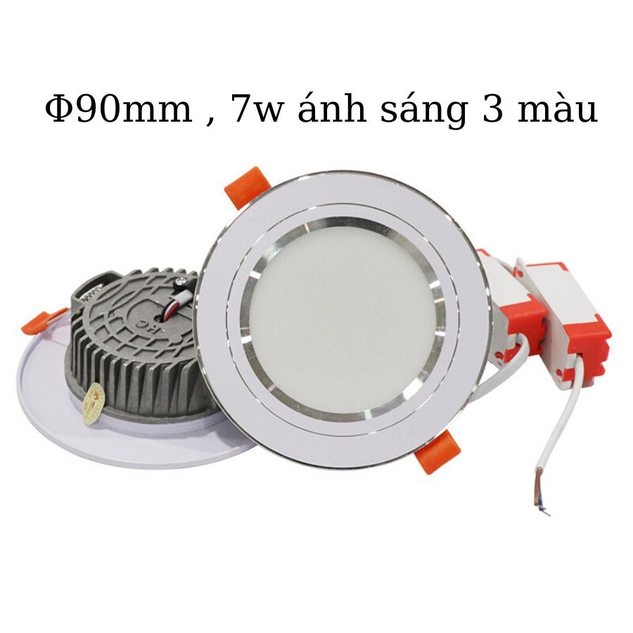 Đèn led âm trần đế đúc,đế tản 7w cao cấp | BigBuy360 - bigbuy360.vn