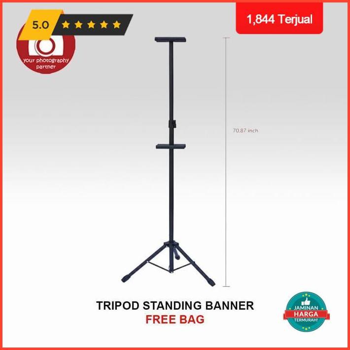 Siêu Giảm Giá Đỡ Banner Ba Chân / Giá Đỡ Trưng Bày Túi Miễn Phí Giới Hạn