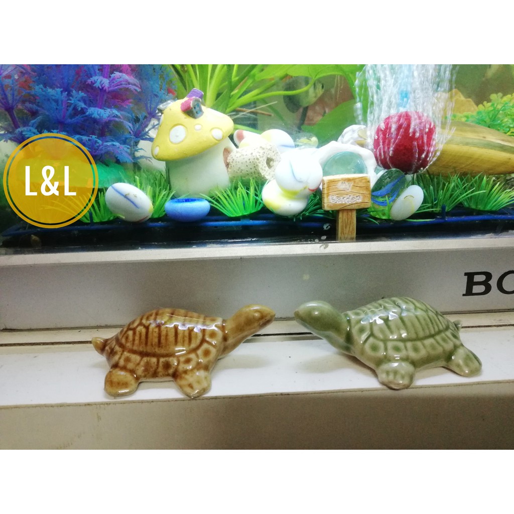 [GIÁ SỐC - GIẢM 30%]Mô hình rùa con trang trí bể cá, làm mô hình, tiểu cảnh sân vườn