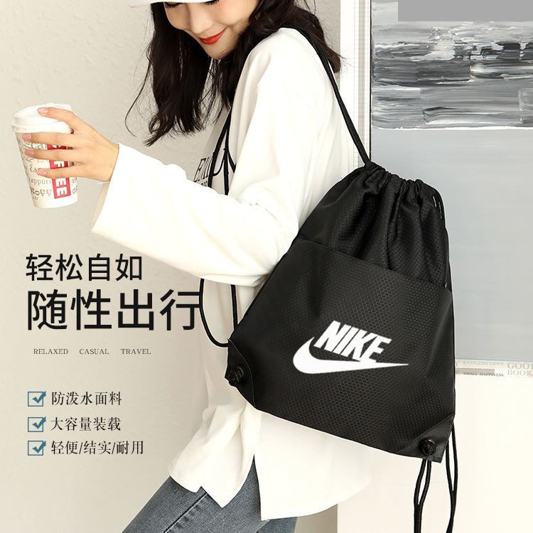 Thể thao sinh viên giày đinh túi giày bóng túi lưu trữ sinh viên dây rút thể thao ba lô giày bóng đá túi đựng giày không thấm nước❥túi cối đi biển/balo dây rút nam/balo đựng giày đá bóng/túi đựng giày dây rút