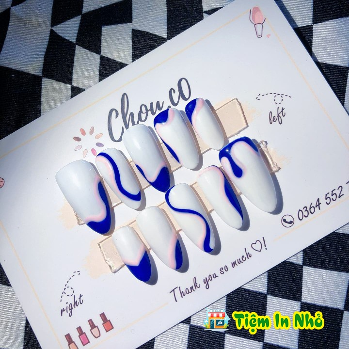 Bìa nail 9*14cm - Thiết kế miễn phí theo yêu cầu