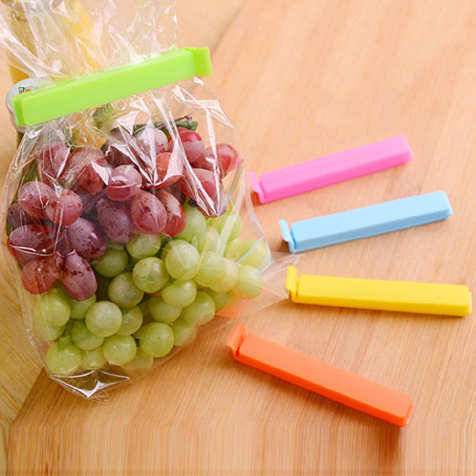 Set 5 Kẹp Niêm Phong Miệng Túi Thực Phẩm Tiện Lợi