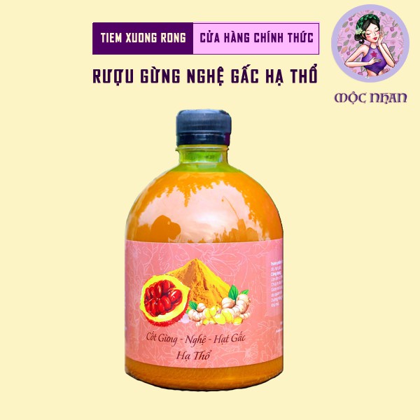 Cốt Nghệ Gấc Chăm Sóc Sau Sinh Mộc giảm mỡ bụng bắp tay bắp chân mờ thâm sẹo Nhan Natural