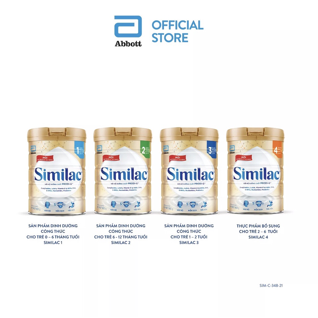 Sữa Bột Similac 5G Số 4 900g.