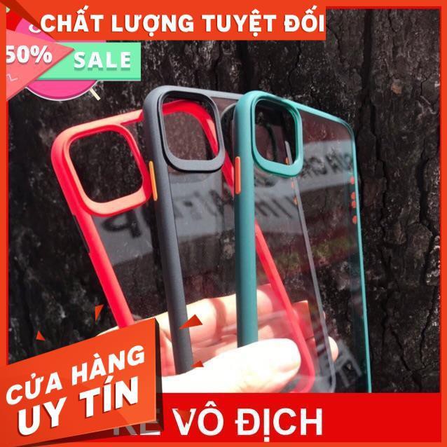 Ốp ROCK lưng trong viền cao su màu IP11/ Ip11 pro/ Ip11 pro MAX