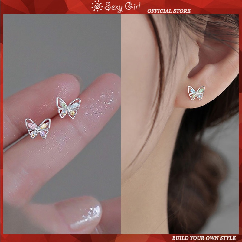 Bông Tai Hình Bướm Thời Trang Hàn Quốc Chất Lượng Cao