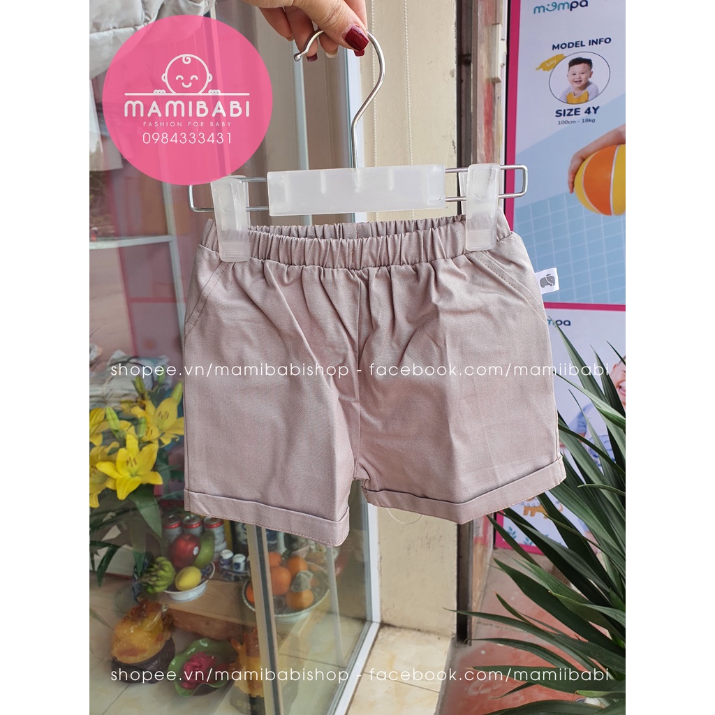 Quần short denim cho bé Sea xanh biển