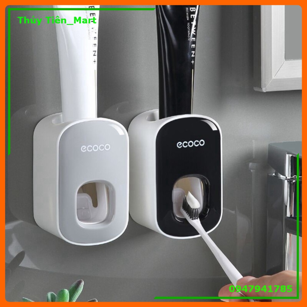 Bộ Nhả Kem Đánh Răng T2K Tự Động Ecoco Cao Cấp Loại 1 Cốc