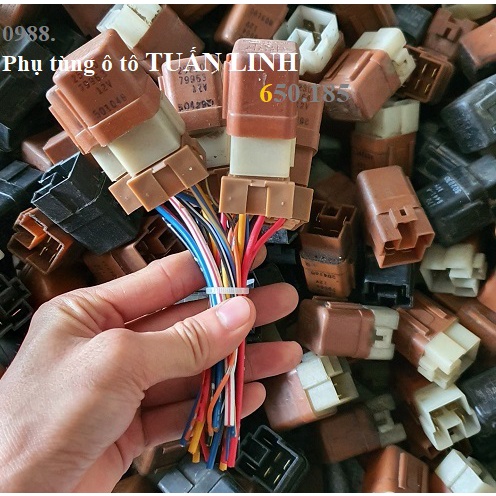 Rơ le (relay) NISSAN hàng tháo xe 4, 5, 6 chân 12v, 24v- Phụ tùng Tuấn Linh.