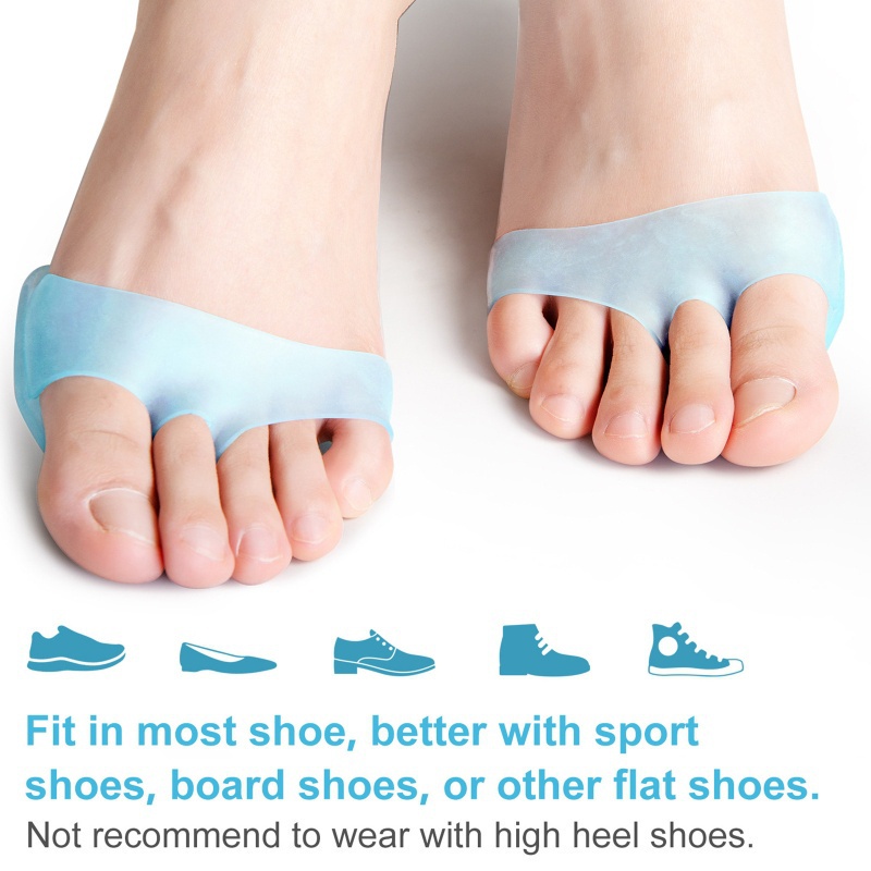 Miếng lót giày cao gót bằng silicon giảm đau cho nữ