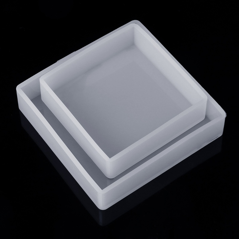 Khuôn Silicon Trong Suốt Dùng Làm Nến Xà Phòng / Xà Phòng DIY