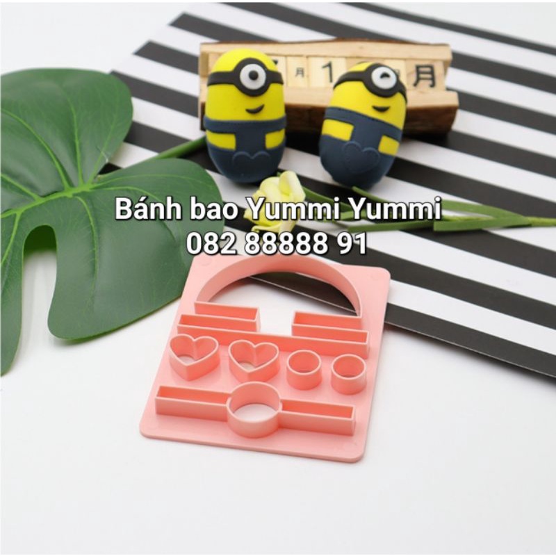 Tổng hợp khuôn nhựa làm bánh bao / fondant tạo hình